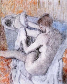 埃德加 德加 La Toilette apres le Bain 埃德加 德加 La Toilette apres le Bain